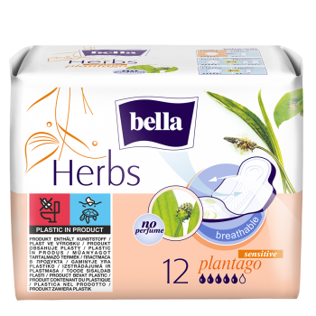 bella Herbs egészségügyi betét plantago